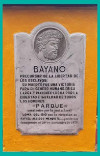 EL REY BAYANO  LOS CIMARRONES Y SU CAPTURA.