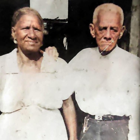 Genarina Garibaldo de-Jiménez y Don-Geraldo Jiménez,