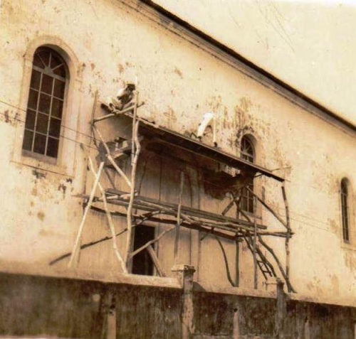 Remodelación de la iglesia 1944