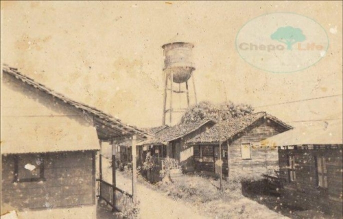 Para la década del 50 había muchas casas de tejas. 